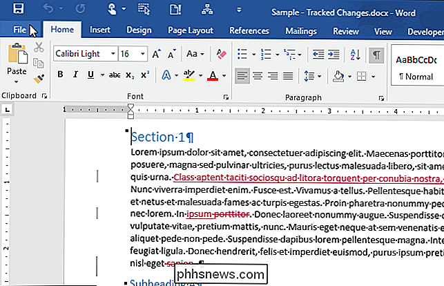 Comment Imprimer Un Document Word Sans Le Suivi Des Modifications 