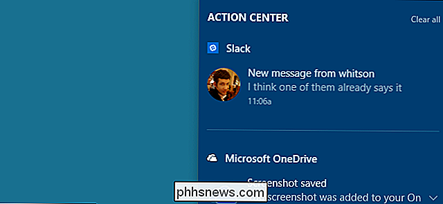 Sådan prioriteres meddelelser i Windows 10 Action Center