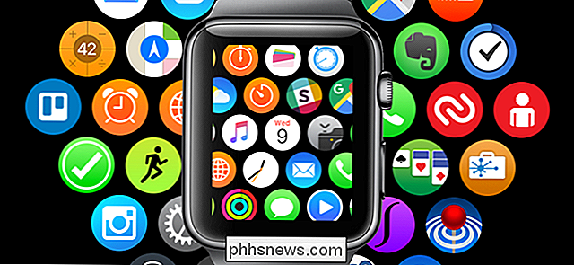 Como reorganizar os ícones do aplicativo no Apple Watch