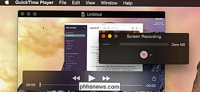 Nahrávání obrazovky Macu (bez dalšího softwaru)