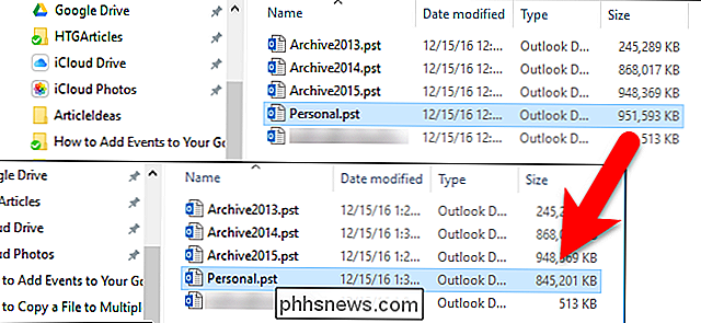 Comment Reduire La Taille De Votre Fichier De Donnees Outlook Phhsnews Com