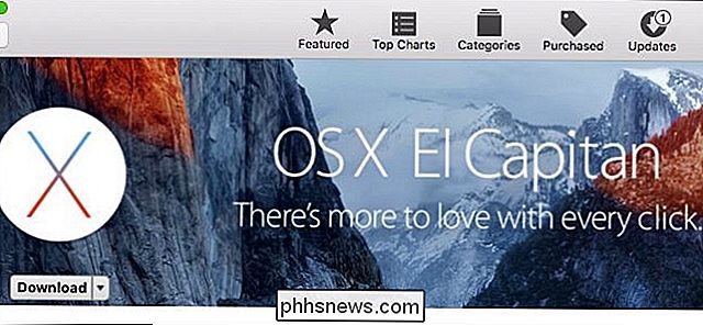 Hur man installerar om OS X: s standardapplikationer i El Capitan