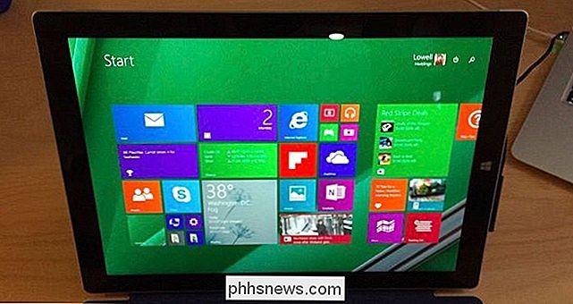 Sådan opdateres Windows 8.1 på din Surface Pro Tablet