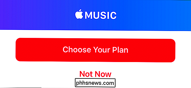 Sådan fjerner du Apple Music fra iPhone's musikapp