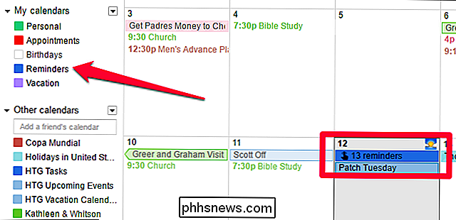 Sådan fjerner du de nye påmindelser i Google Kalender