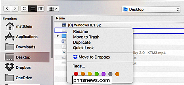 Cómo cambiar el nombre de los archivos desde el cuadro de diálogo Guardar en OS X