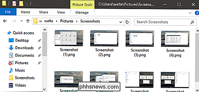 Vorgehensweise zum Zurücksetzen des Screenshots von Windows 10