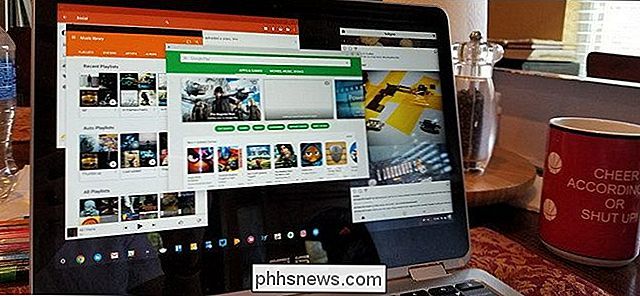 Comment redimensionner des applications Android sur des Chromebooks