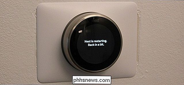 De Nest Thermostat opnieuw opstarten als deze niet meer reageert