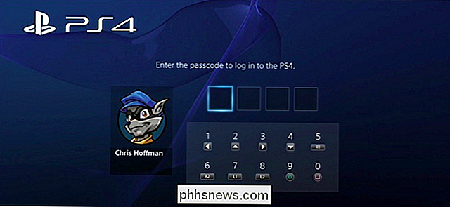 Come limitare l'accesso a PlayStation 4 con un passcode