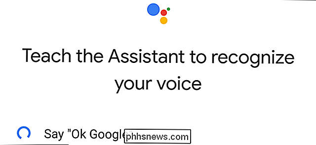Cómo reacondicionar su Asistente de Google Modelo de voz