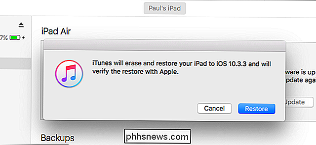 Terugkeren naar iOS 10 (als u de iOS 11 bèta gebruikt)