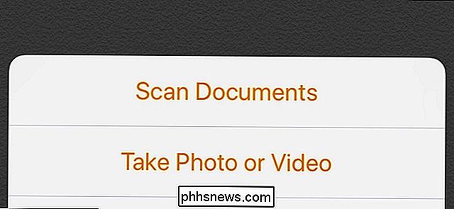 Comment numériser des documents avec l'application Notes de l'iPhone