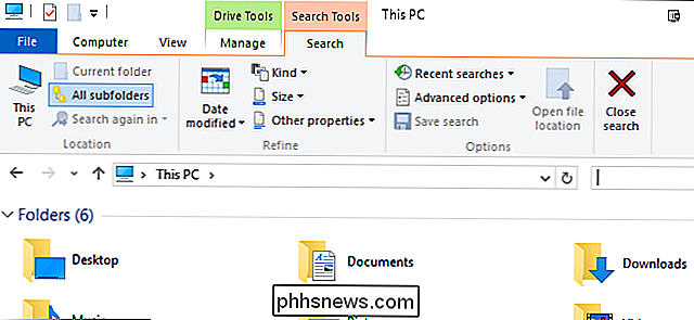 Sådan søger du efter filer fra et bestemt datointerval i Windows 8 og 10