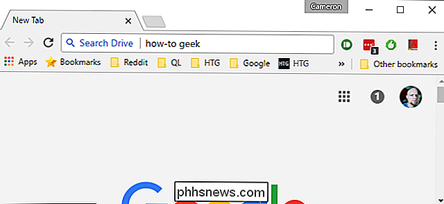 Så här söker du Google Drive direkt från Chrome adressfält