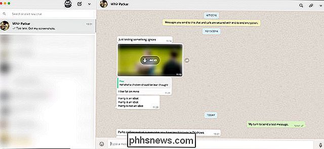 WhatsApp-berichten verzenden en ontvangen op uw computer