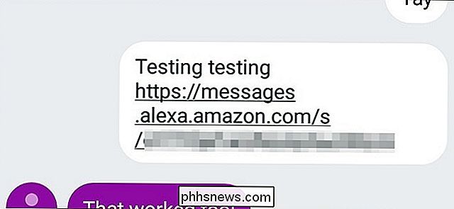 Cómo enviar mensajes de texto usando Amazon Echo