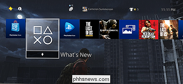So legen Sie benutzerdefinierte Hintergrundbilder auf der PlayStation 4 oder Pro fest