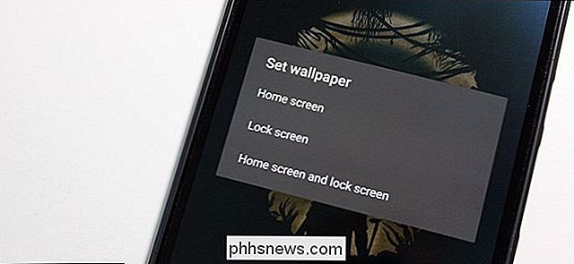 Cómo establecer un fondo de pantalla diferente para su pantalla de bloqueo en Android Nougat