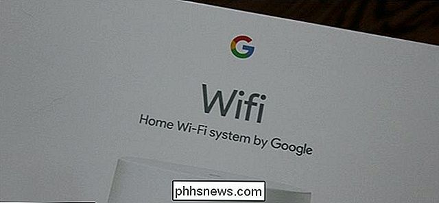 Het Google WiFi-systeem instellen