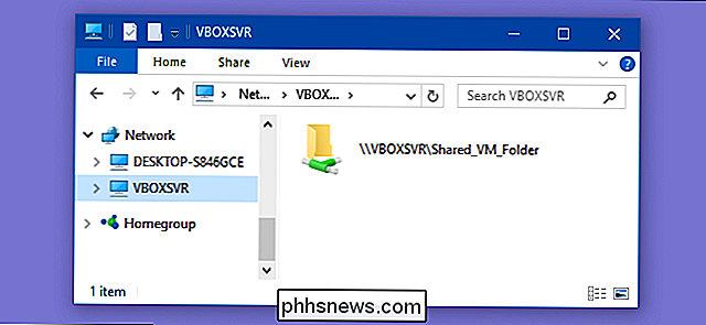 Sådan deler du computerens filer med en virtuel maskine