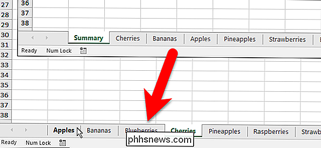 Como classificar guias de planilha em ordem alfabética no Excel