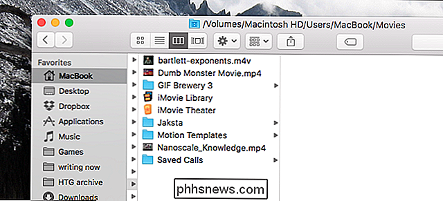De mappen van uw Mac sorteren op bestanden (Windows-stijl)
