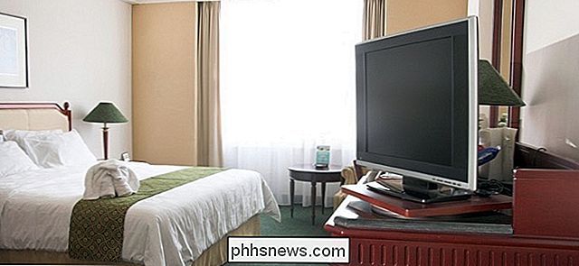 Video's en muziek streamen naar de tv In uw hotelruimte