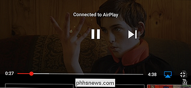 Sådan streames du videoer fra din iPhone eller iPad til et Apple TV ved hjælp af AirPlay