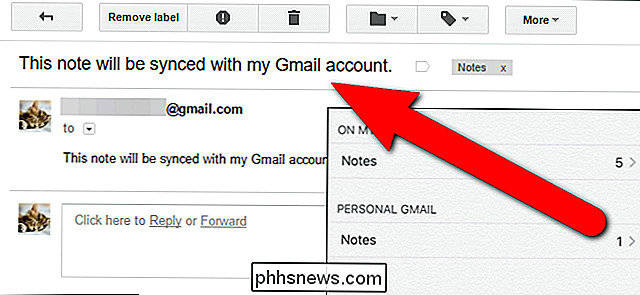Cómo sincronizar las notas de iOS 9 con su cuenta de Gmail