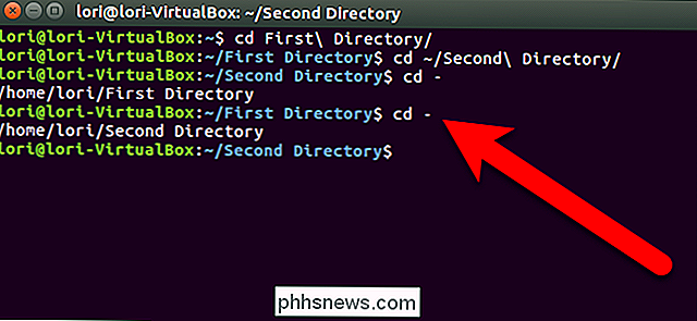 Come passare da due directory alla riga di comando di Linux