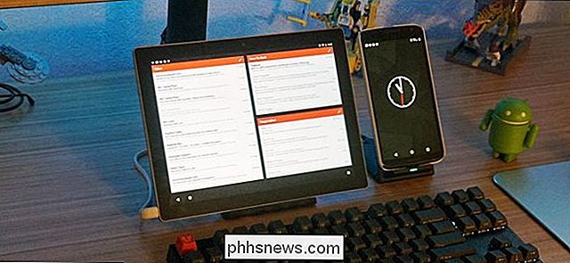 Jak zapnout Android Tablet do Centra pro oznamování na ploše