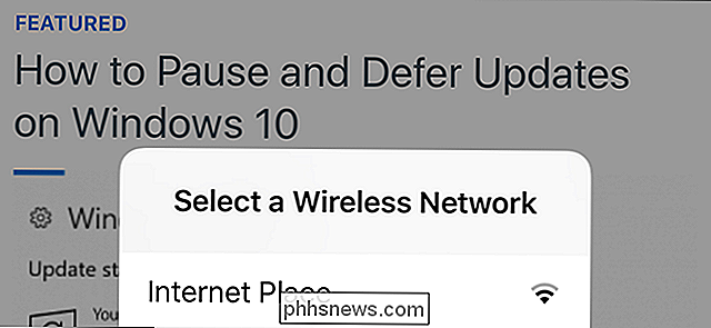 Cómo desactivar las notificaciones públicas de Wi-Fi en un iPhone