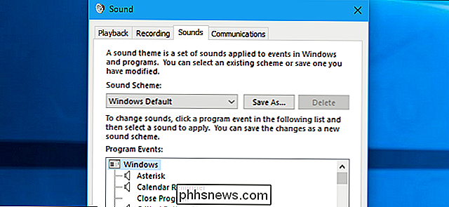 Cómo desactivar (o personalizar) los efectos de sonido en Windows
