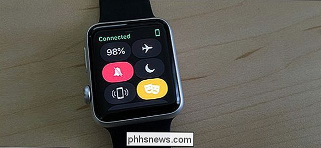 Het scherm van uw Apple Watch uitschakelen met Theatermodus