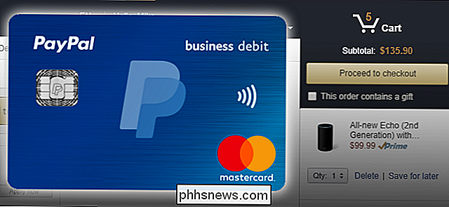Uw PayPal-saldo omzetten naar een betaalkaart die u overal kunt uitgeven
