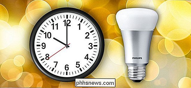 Como ligar ou desligar as luzes da Philips Hue com um cronograma