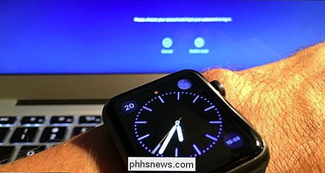 Hur man låser upp MacOS Sierra med din Apple Watch