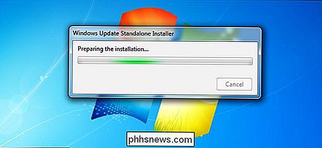 När du installerar Windows 7 på ett nytt system måste du traditionellt gå igenom en lång process för att ladda ner många uppdateringar och ständigt omstart. Inte längre: Microsoft erbjuder nu ett 