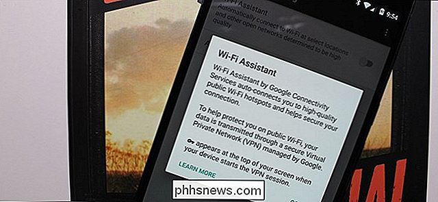 Používání asistenta Wi-Fi od společnosti Android bezpečně připojit k veřejným sítím Wi-Fi (a uložit data)