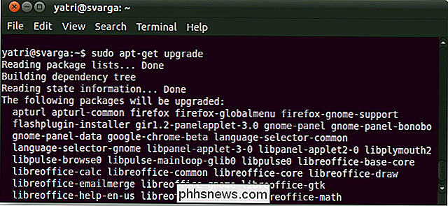 Hur man använder Apt-Komma att installera program i Ubuntu från kommandoraden