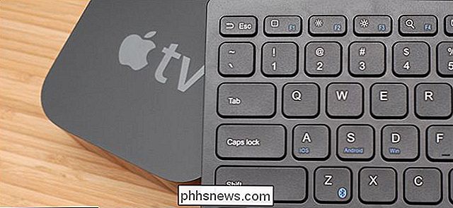 Použití klávesnice Bluetooth s vaším Apple TV