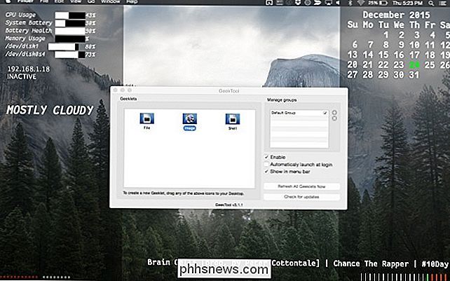 Come usare Geektool per personalizzare il desktop del tuo Mac