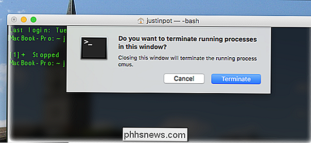 Så här använder du Mac Terminal's Hidden Task Manager för att se bakgrundsprocesser