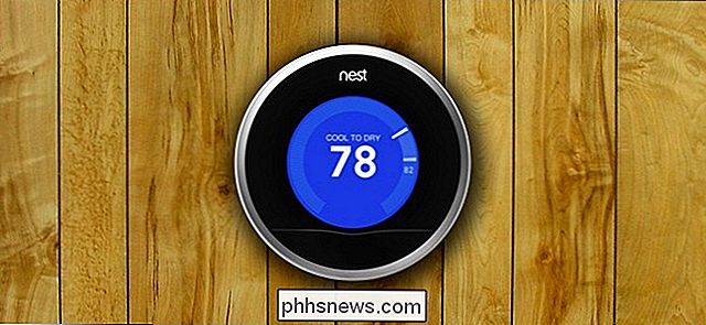 Použití termostatu Nest pro ochlazení domu na základě vlhkosti