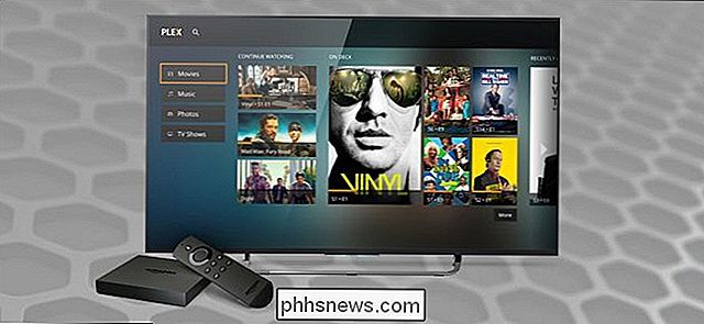 Plex gebruiken op uw Amazon Fire TV en tv-stick