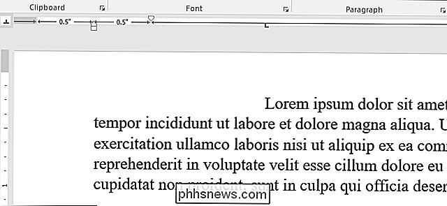 Sådan bruger du lineærer i Microsoft Word