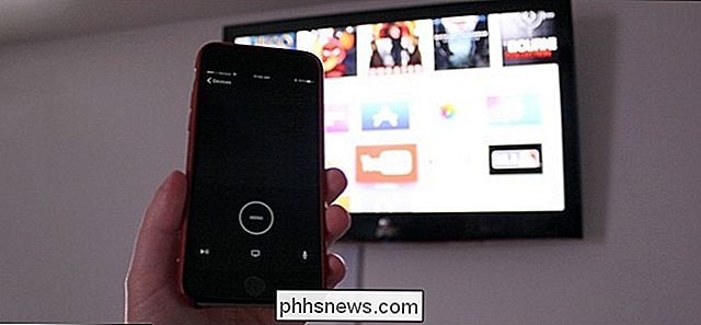 Sådan bruger du din iPhone eller iPad som en Apple TV-fjernbetjening