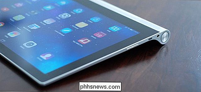 HTG revisa el Yoga Tablet 2 Pro: larga duración de la batería con un proyector de Pico incorporado