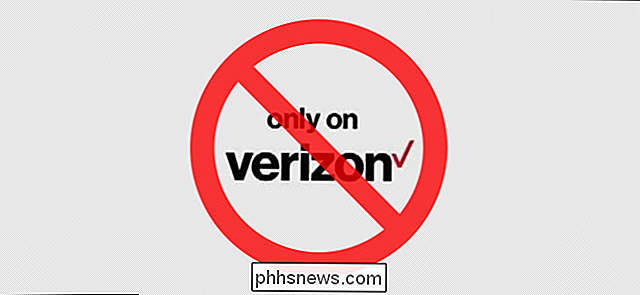 Pixel 2 är inte riktigt exklusiv till Verizon: Du kan använda den på AT & T, T-Mobile och Sprint
